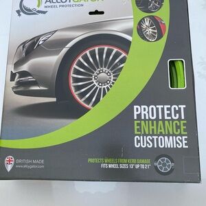 AlloyGator Wheel rims Protection Kit green tesla Bmw Honda Toyota mini copper